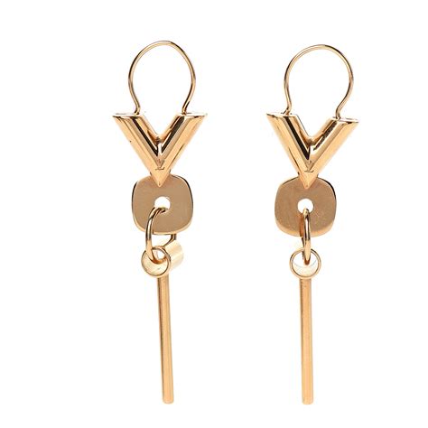 louis vuitton long earrings